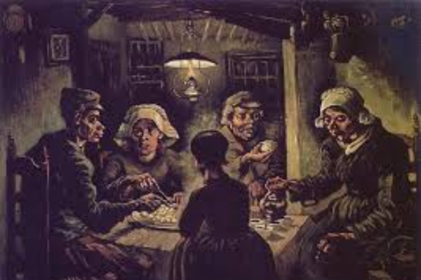 História Van Gogh: Os comedores de batatas