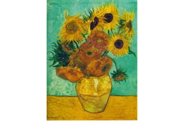 História Van Gogh: Girassóis